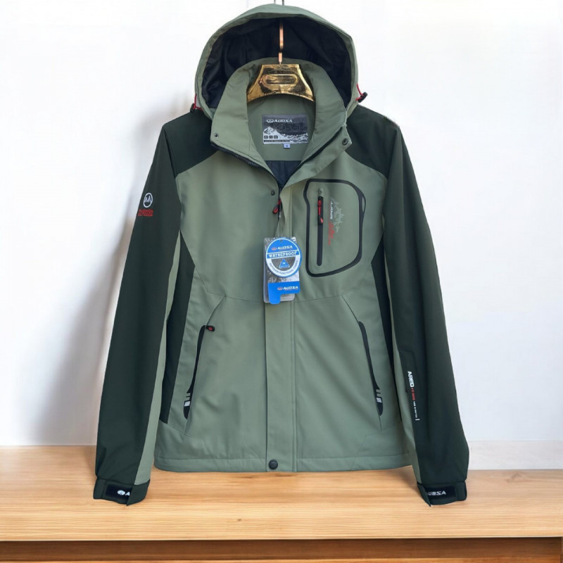 Куртка термо Audsa демисезонная мужская  M-3XL , Электрик,  XXXL