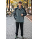 Куртка термо Audsa демисезонная мужская  M-3XL , Серый,  XXXL