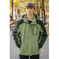 Куртка термо Audsa демисезонная мужская  M-3XL , Оливковый,  M