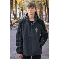 Куртка термо Audsa демисезонная мужская  M-3XL , Темно-серый,  XXXL