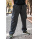 Брюки широкие штаны Panda мужские багги трикотаж , XXXL, Серый
