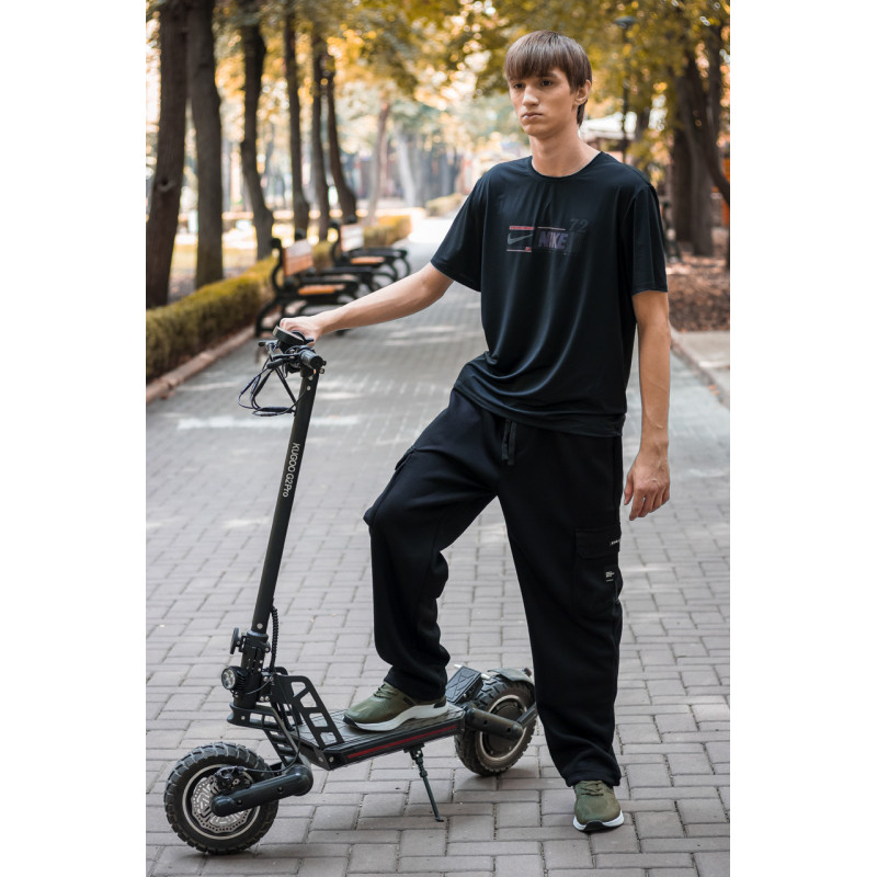 Брюки штаны Panda мужские широкие багги трикотаж , XXXL, Черный