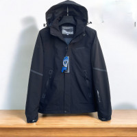 Куртка демисезонная термо Audsa  мужская  M-3XL , Черный,  XL