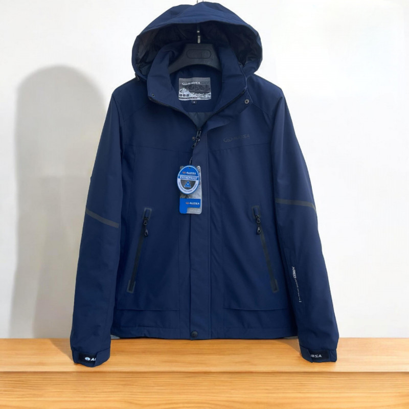 Куртка демисезонная термо Audsa  мужская  M-3XL , Графит,  L