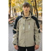 Куртка термо демисезонная  Audsa  мужская  M-3XL , Бежевый,  M