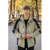 Куртка термо демисезонная  Audsa  мужская  M-3XL , Бежевый,  L