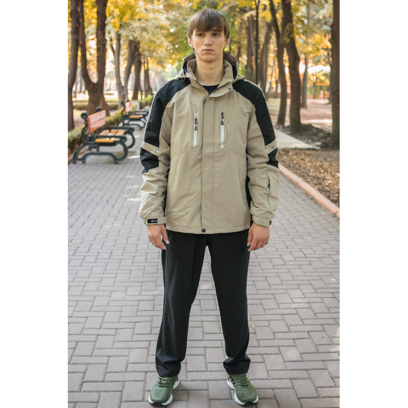 Куртка термо демисезонная  Audsa  мужская  M-3XL , Бежевый,  L