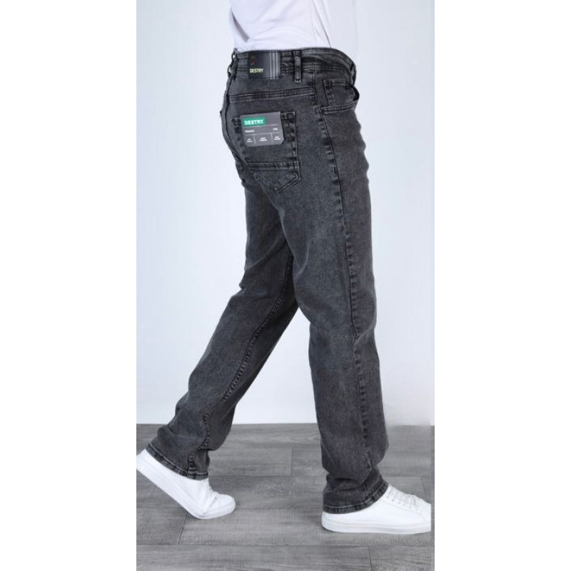 Джинсы мужские Colomer большие размеры 32-42 , 36,  Графит