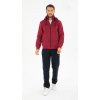 Костюм мужской спортивный Shooter теплый M-XXXL , L, Бордовый