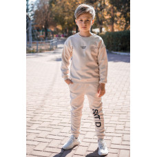 Костюм теплый Poyraz для мальчика 3-10 лет прогулочный , 98-104, Цвет Бежевый