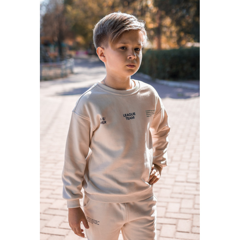 Костюм теплый Poyraz для мальчика 3-10 лет прогулочный , 98-104, Цвет Бежевый