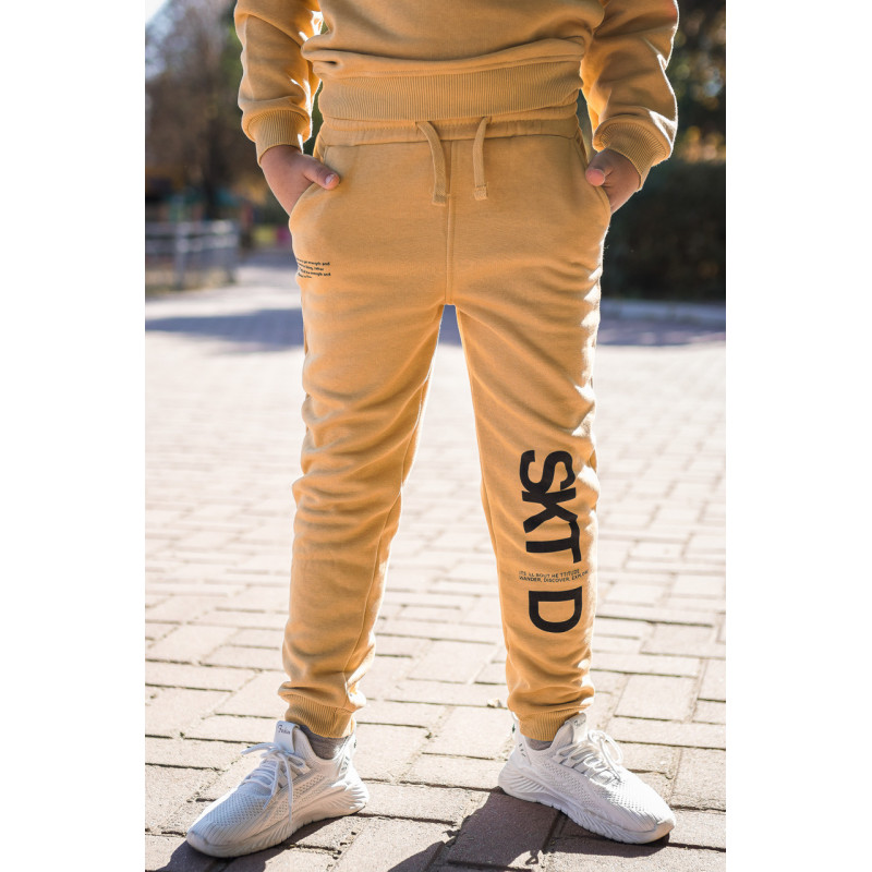 Костюм теплый Poyraz для мальчика 3-10 лет прогулочный , 134-140, Цвет Горчичный