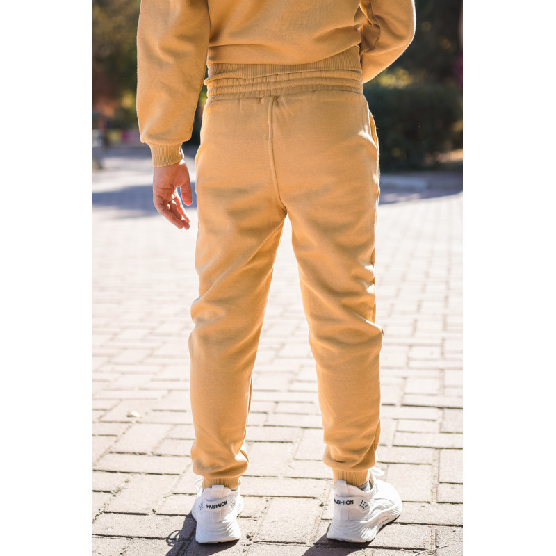 Костюм теплый Poyraz для мальчика 3-10 лет прогулочный , 134-140, Цвет Горчичный