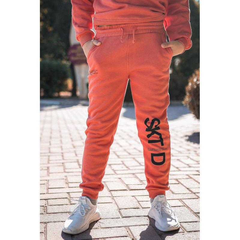 Костюм теплый Poyraz для мальчика 3-10 лет прогулочный , 98-104, Цвет Терракотовый