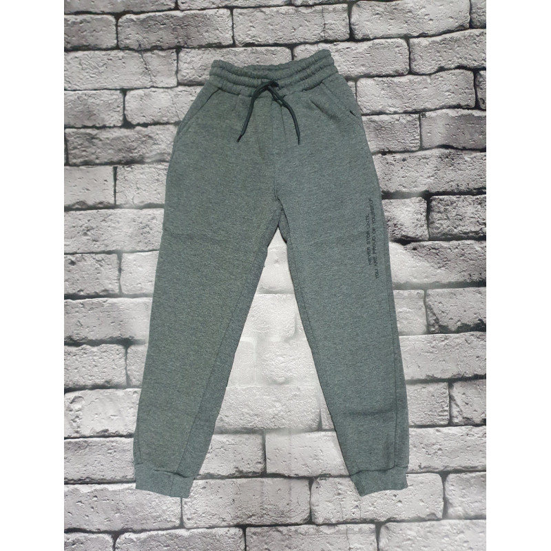 Спортивные штаны теплые для мальчика 8-12 лет Poyraz , Черный, 134