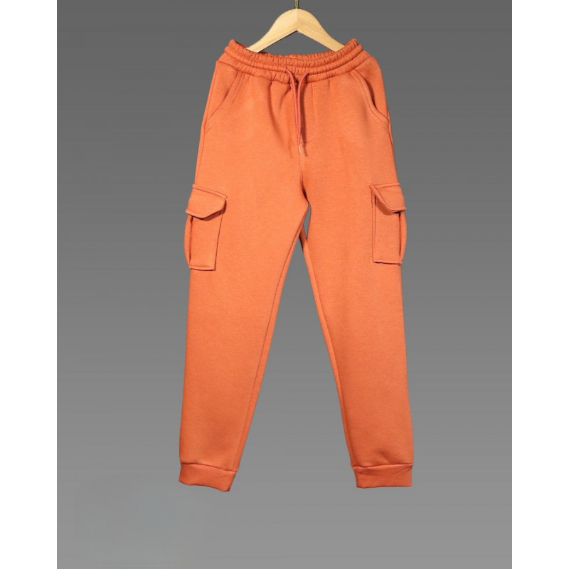 Спортивные штаны карго теплые Poyraz для мальчика 3-8 лет , 110,  Черный