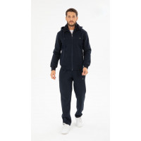 Костюм мужской спортивный Shooter теплый на флисе M-XXXL , XXXL, Темно-синий