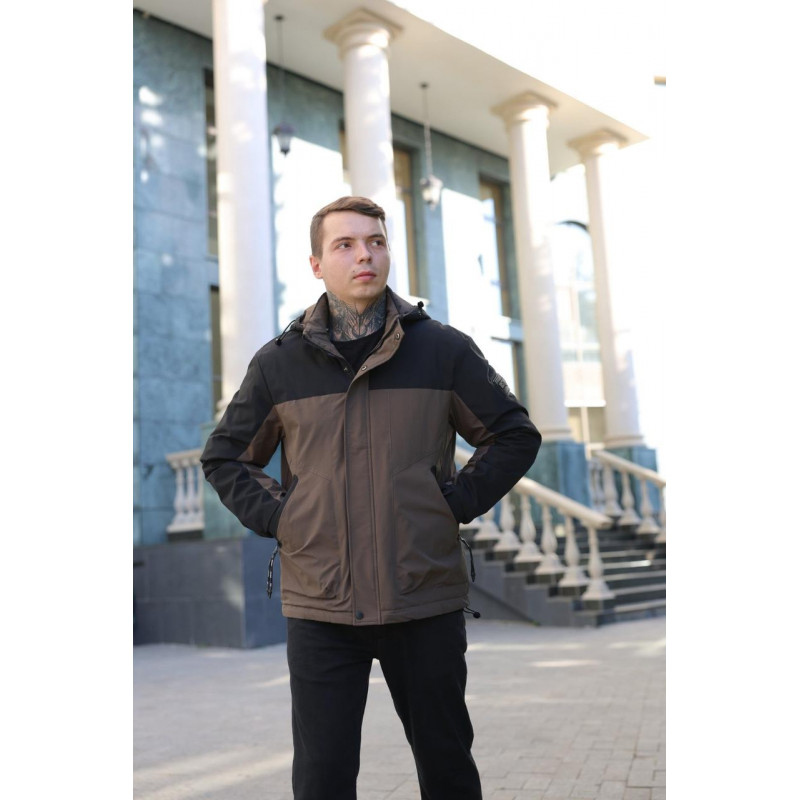 Куртка мужская Bihor демисезонная L-5XL , Серый, 4XL