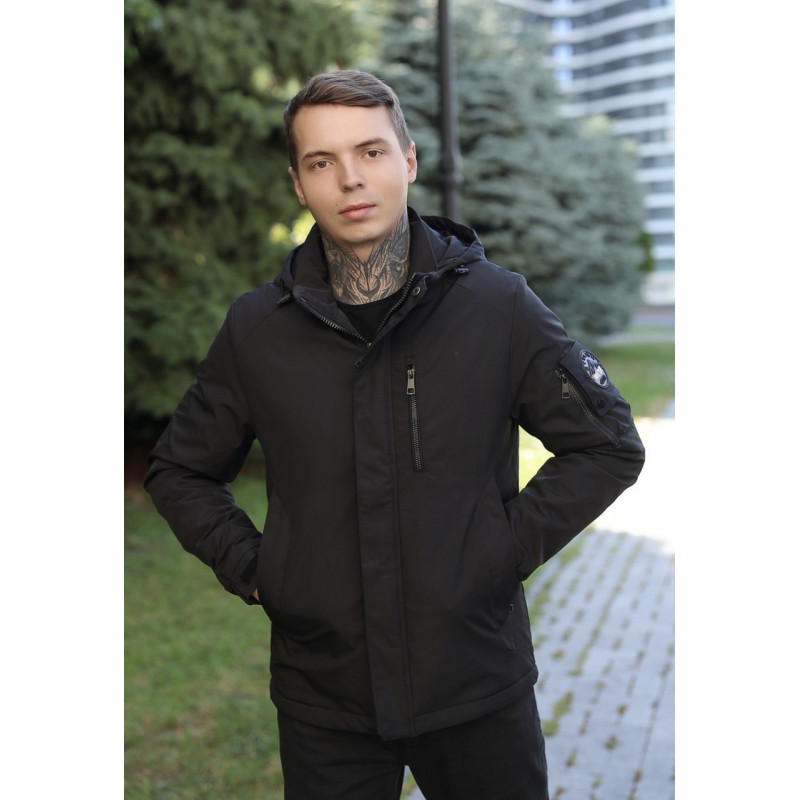 Куртка Bihor мужская демисезонная L–5XL (46–56), Турция, классическая,Хаки, 4XL