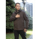 Куртка Bihor мужская демисезонная L–5XL (46–56), Турция, классическая,Коричневый, XXXL