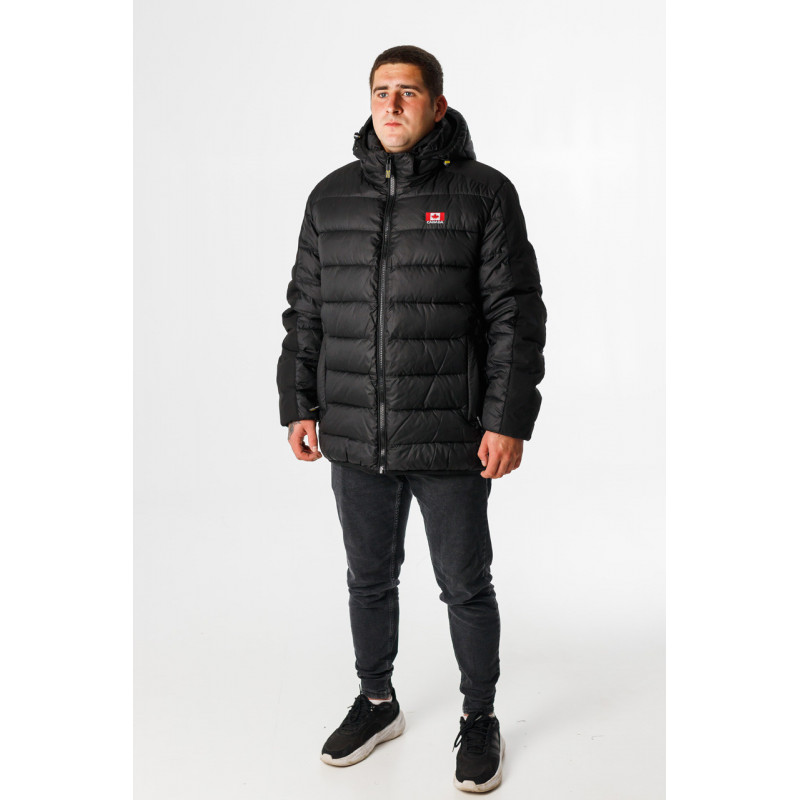 Куртка зимняя Bihor мужская теплая, Черный,M