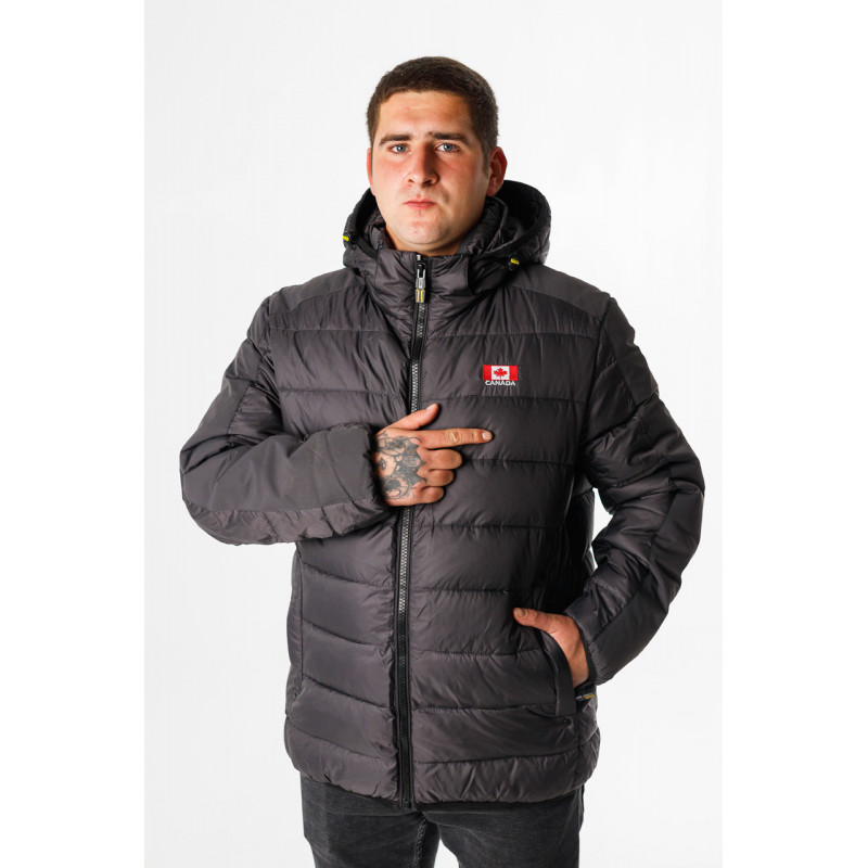 Куртка зимняя Bihor мужская , Серый,XL