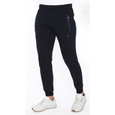 Брюки спортивные теплые Shooter мужские манжет большие размеры 2XL-6XL , XXXL, Темно-синий