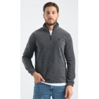 Флиска теплая Shooter мужская на молнии M-XXXL , M, Темно-серый