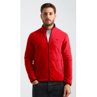 Флиска теплая зиппер Shooter мужская на молнии M-XXXL , XL,  Красный