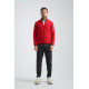 Флиска теплая зиппер Shooter мужская на молнии M-XXXL , XXL,  Красный
