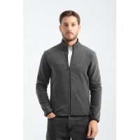 Флиска теплая зиппер Shooter мужская на молнии M-XXXL , XL, Темно-серый