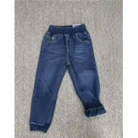 Джинсы теплые Buddy Boy для мальчика 3-8 лет флис , 104, Синий