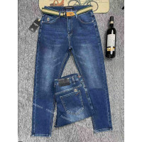 Джинсы мом Fangsida мужские  , 33,  Синий