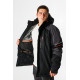 Термокуртка зимняя Snow мужская XXL-8XL большие размеры , Черный,5XL