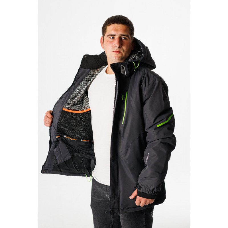 Куртка зимняя Snow мужская M-XXXL термо , Серый,XL