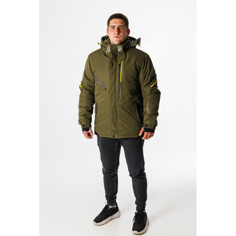 Куртка зимняя Snow мужская M-XXXL термо , Хаки,XXL