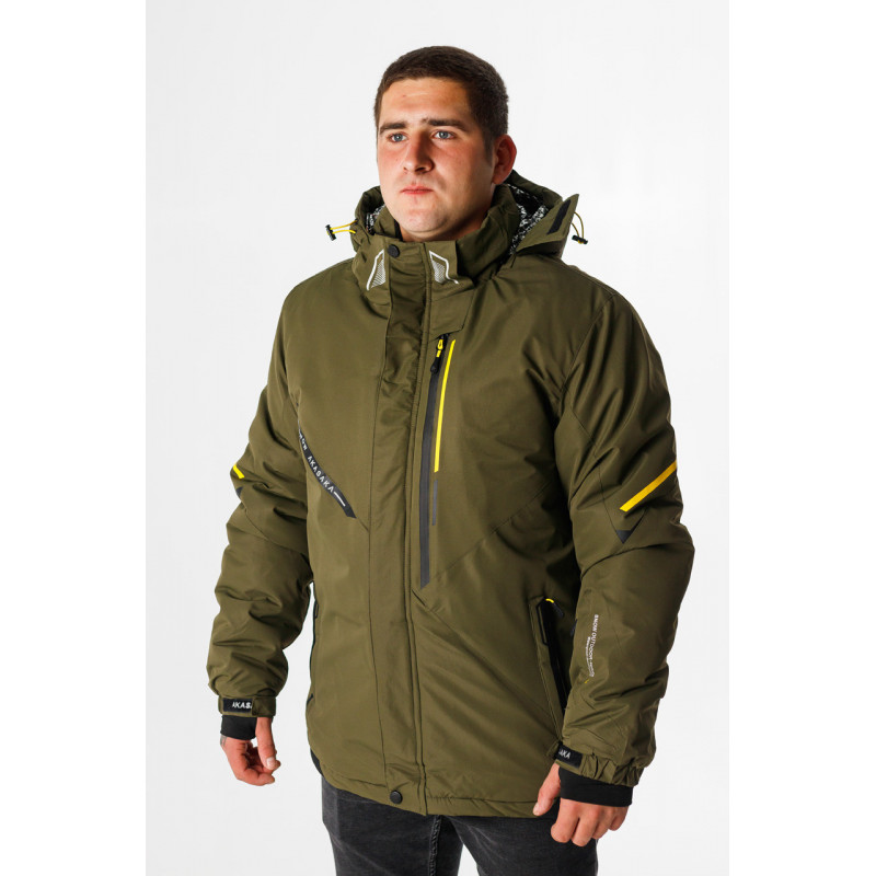 Куртка зимняя Snow мужская M-XXXL термо , Хаки,XL