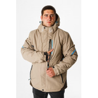 Куртка зимняя Snow мужская M-XXXL термо , Бежевый,M