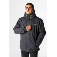 Куртка зимняя термо Snow мужская XXL-8XL большие размеры , Серый,XXXL