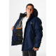 Куртка зимняя термо Snow мужская XXL-8XL большие размеры , Синий,8XL