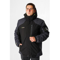 Куртка зимняя Audsa мужская M-XXXL термо , Черный,L