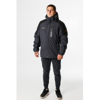 Куртка зимова Audsa чоловіча M-XXXL термо, Сірий, XL