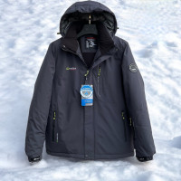 Куртка термо зимняя Audsa мужская M-XXXL , Серый,XXXL