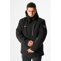 Куртка термо зимняя Audsa мужская M-XXXL , Черный,XL