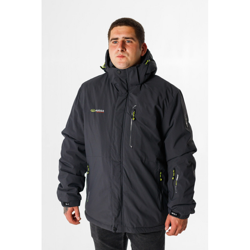 Куртка термо зимняя Audsa мужская M-XXXL , Серый,L