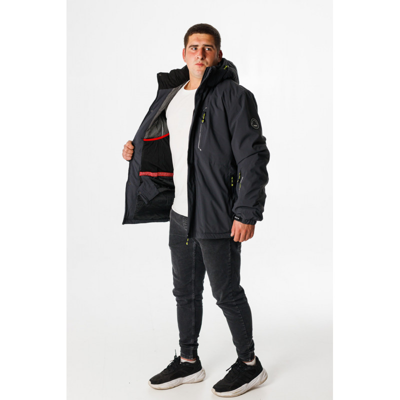 Куртка термо зимняя Audsa мужская M-XXXL , Серый,L