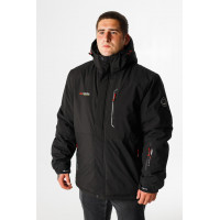 Куртка термо зимняя Audsa мужская M-XXXL , Черный,XXXL
