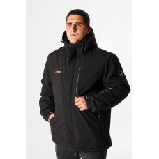 Куртка термо зимняя Audsa мужская M-XXXL , Черный,XXL