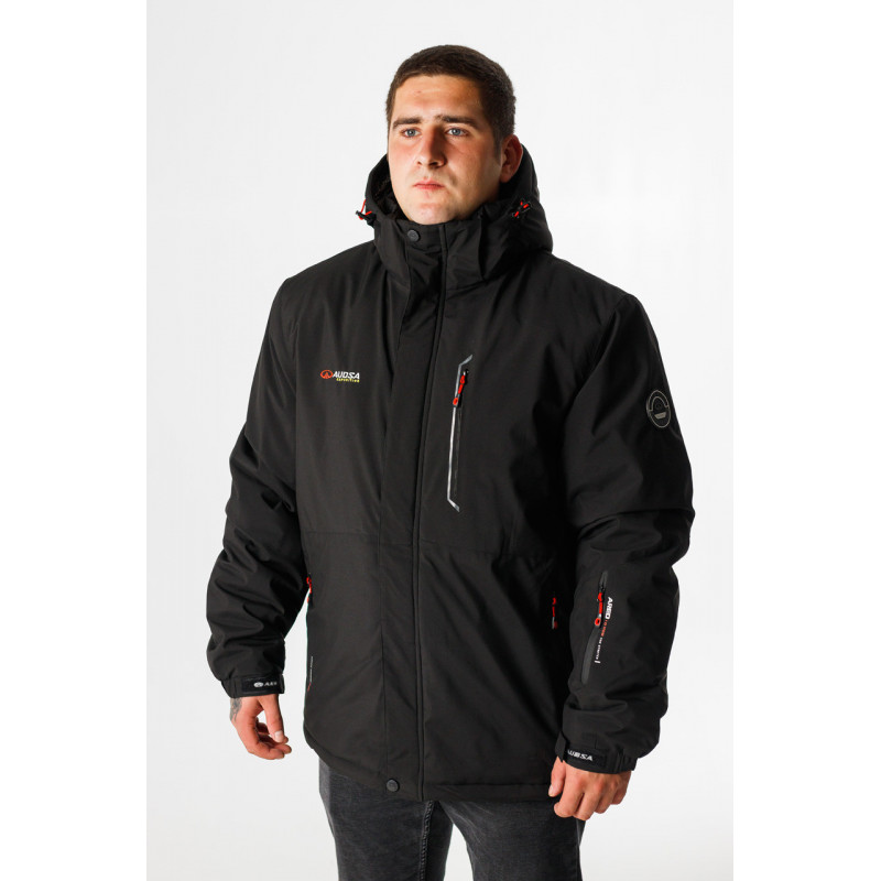 Куртка термо зимняя Audsa мужская M-XXXL , Черный,L