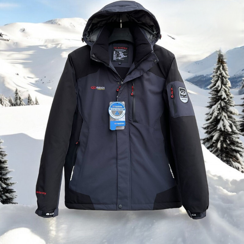 Термокуртка зимняя Audsa мужская M-XXXL , Желтый,XL